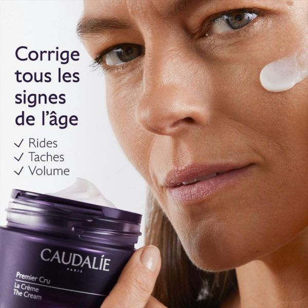 Caudalie Premier Cru La Crème Recharge 50ml – Anti-âge global et correction des rides
