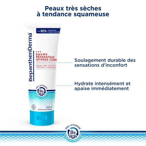 BepanthenDerma® Baume Réparateur Intense Corps 200ml