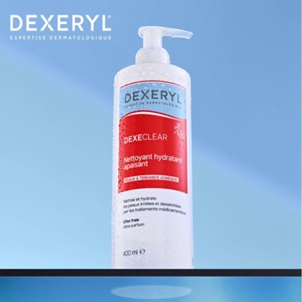 Dexeryl Dexeclear Nettoyant Hydratant Apaisant 200ml – Anti-dessèchement et confort