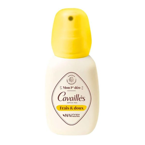 Cavaillès Mon 1er Déo - Conçu pour les Enfants dès 8 ans - Adapté aux Aisselles Sensibles - 75 ml