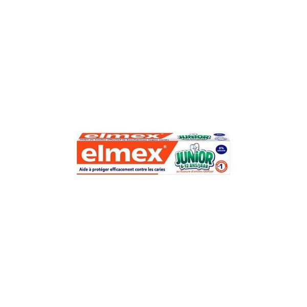 Elmex Junior 6-12 ans Dentifrice 75 ml