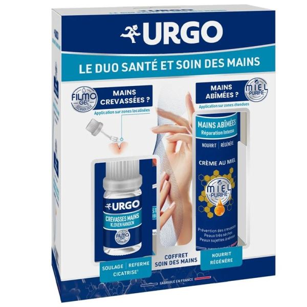 Urgo Duo Santé et Soin des Mains Crevassées et Abîmées - 2 Soins