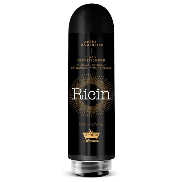 Les Petits Bains de Provence Après-Shampooing Ricin - 200 ml - Démêlant, Fortifiant et Protecteur