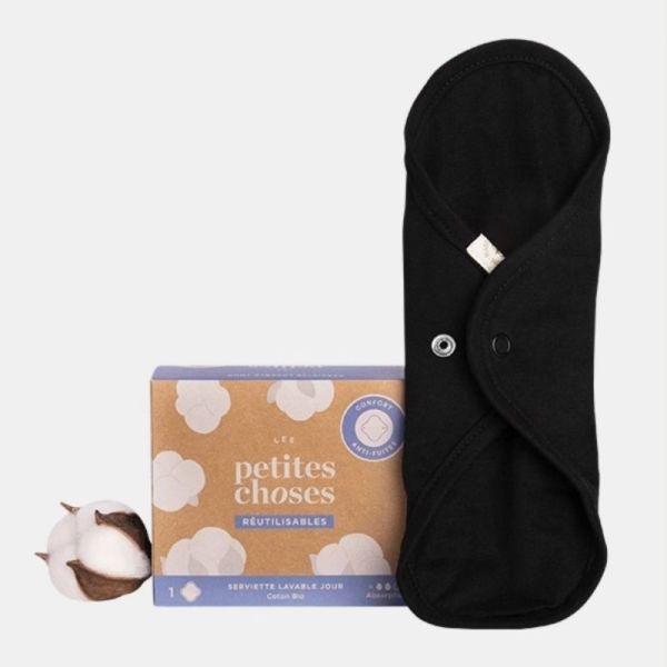 Les Petites Choses Serviette Lavable Jour Coton Bio