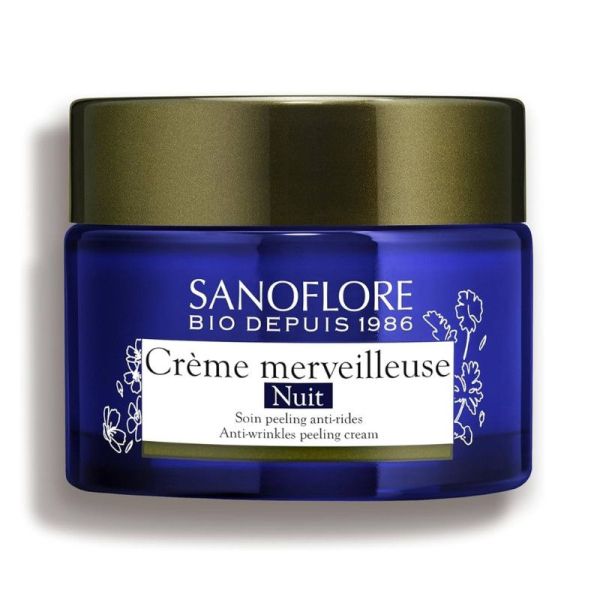 Sanoflore Crème Merveilleuse Nuit Anti-Rides - 50ml