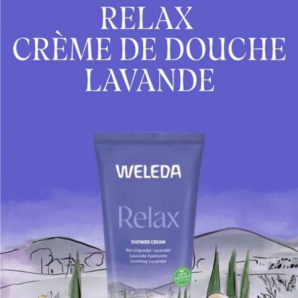 Weleda Crème de Douche Relax Lavande Apaisante - 200ml