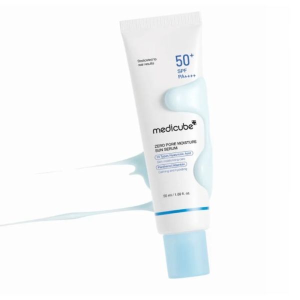 Medicube Zero Pore Moisture Sun Serum 50 ml - Protection solaire et pores affinés