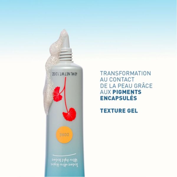 Erborian CC Water à la Centella Gel Teint Frais 15ml Teinte Doré – Soin teinté à l'acide hyaluronique
