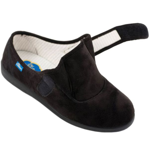 Dr Comfort CHUT Wallaby Noir - Chaussures Confort Mixte Pieds Diabétiques