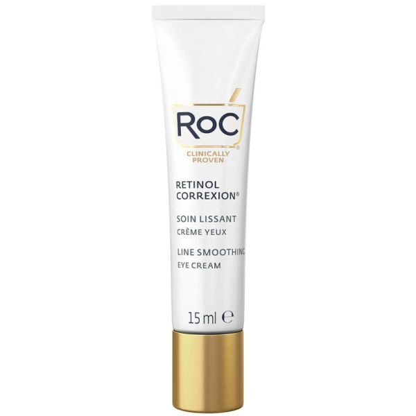 RoC Retinol Correxion Soin Lissant Crème Yeux 15ml – Rides, poches et cernes
