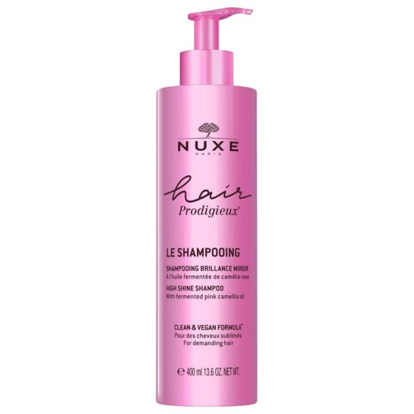 Nuxe Hair Prodigieux Le Shampoing Brillance Miroir - 400 ml - Douceur, éclat et légèreté
