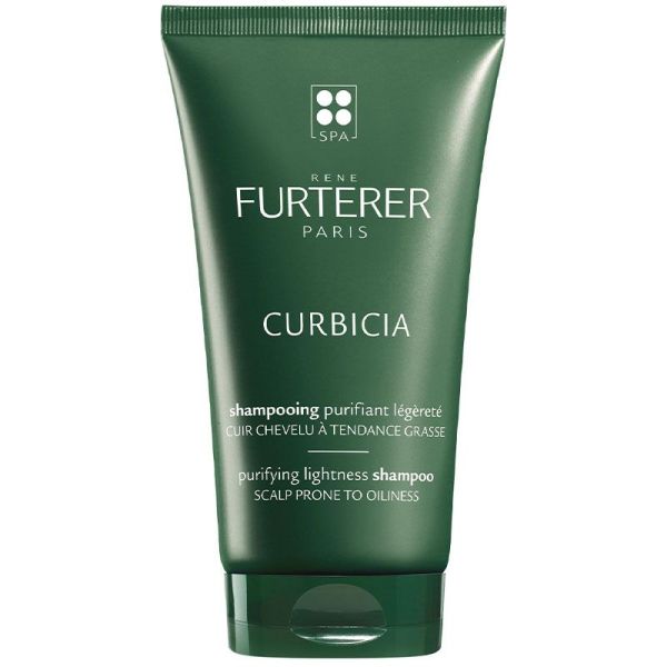 René Furterer Curbicia Shampoing Purifiant Légèreté - 150 ml - Cuir Chevelu Gras