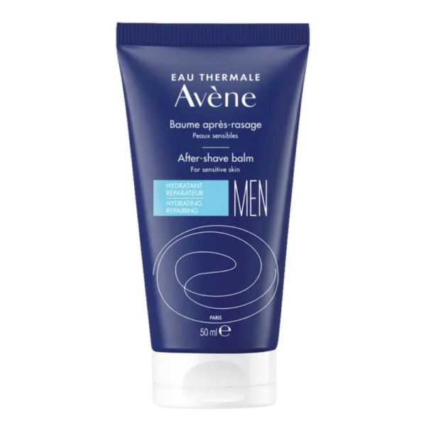 Avène Homme Baume après-rasage 50 ml – répare, apaise et hydrate la peau après le rasage