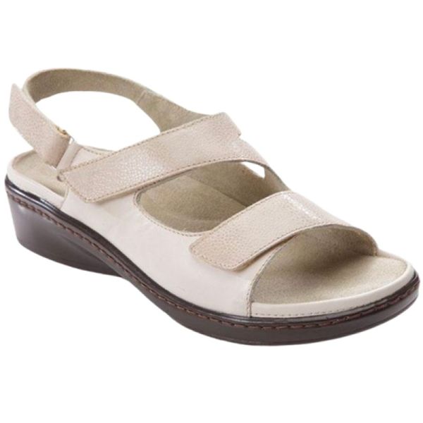 Gibaud CHUT Padou Crème - Chaussures Confort Femme Pieds Déformés