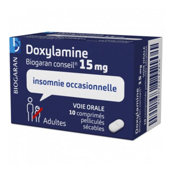 Biogaran Doxylamine 15mg - 10 comprimés