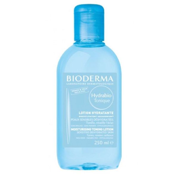 Bioderma Hydrabio Tonique Lotion Hydratante Peaux Sensibles Déshydratées 250ml