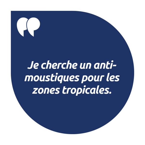Insect Ecran Anti-Moustiques Spray Spécial Tropiques - 75ml - Protection renforcée en zone tropicale