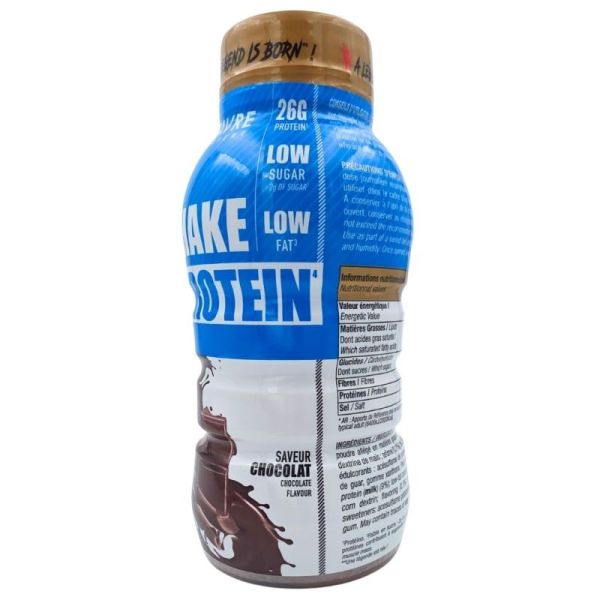 Eric Favre Shake Protein Saveur Chocolat 320 ml - Boisson hyperprotéinée pour le développement musculaire