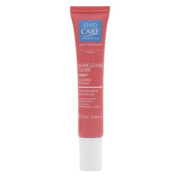 Eye Care Baume Lèvres Coloré Sorbet 10ml - Nourrit, répare et sublime les lèvres sèches