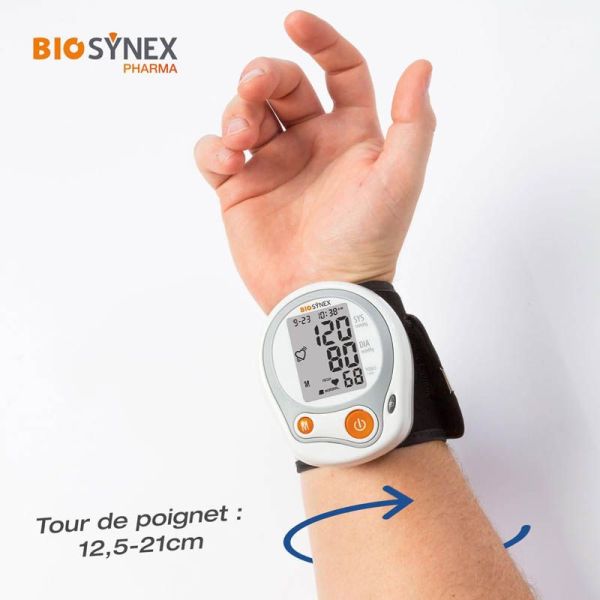 Biosynex Tensiomètre Poignet - Mesure fiable de la tension artérielle