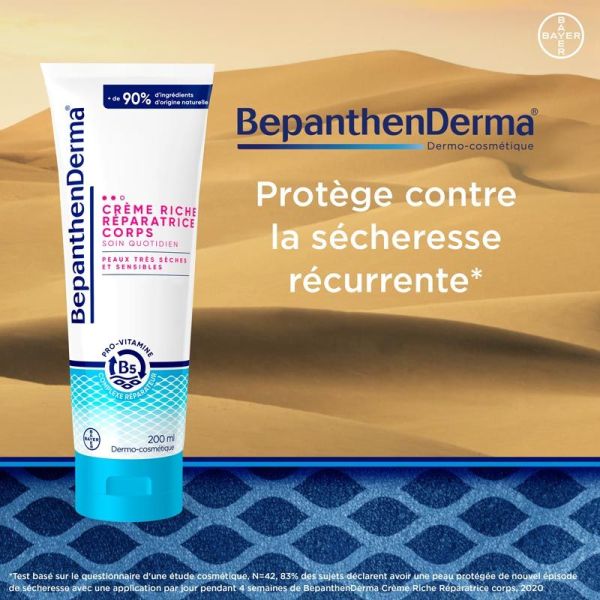 Bepanthen Derma Crème Riche Réparatrice Corps 200 ml