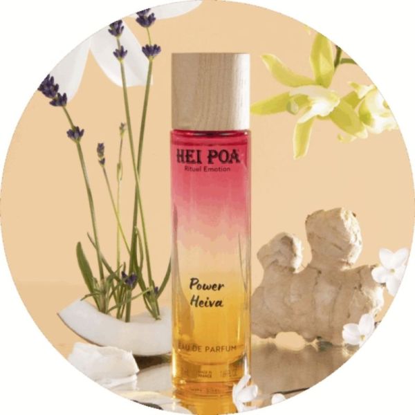 Hei Poa Eau de Parfum Power Heiva 50 ml - Fragrance solaire et dynamisante aux notes polynésiennes