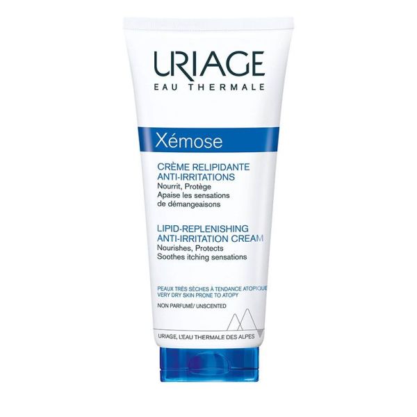 Uriage Xémose Crème Relipidante Anti-Irritations - 200 ml - Peaux Très Sèches et Atopiques