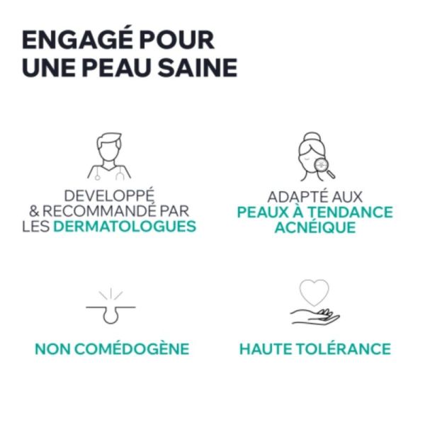 Uriage Hyséac 3-Regul+ Soin Global Anti-Imperfections 40 ml - Rééquilibre le microbiome et corrige toutes les imperfections