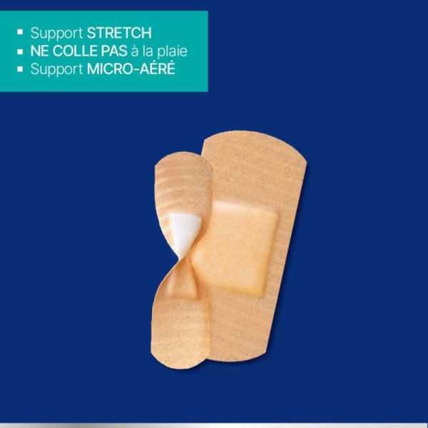 Urgo Premiers Soins Extensible 30 Pansements Compresse Anti-Adhérente
