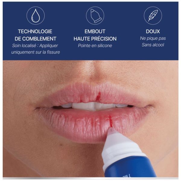 Urgo Filmogel Fissures Lèvres Comble, Répare & Protège - 7ml