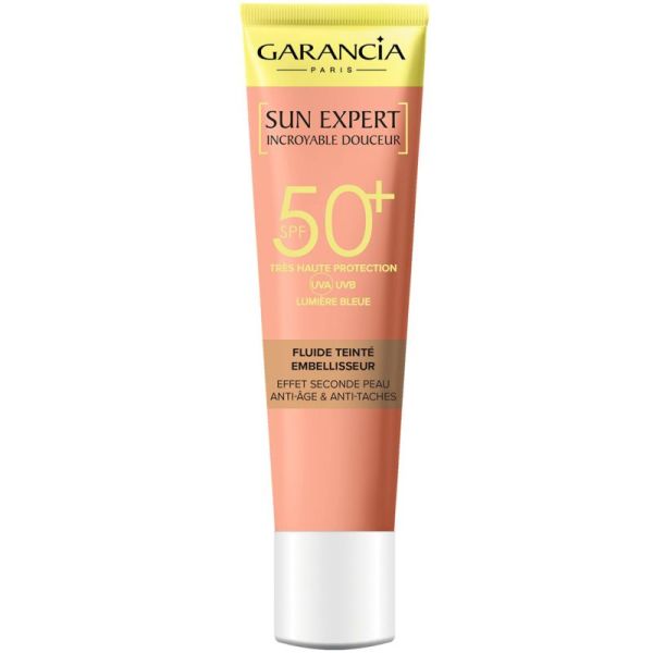 Garancia Sun Expert Fluide Teinté Embellisseur SPF50+ 40ml – Éclat du teint