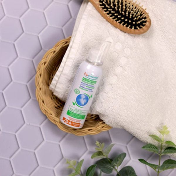 Puressentiel Respiratoire Hygiène Nasale Spray Hydratant au Calendula Bio 100 ml – Nettoie, hydrate et libère le nez sec ou irrité