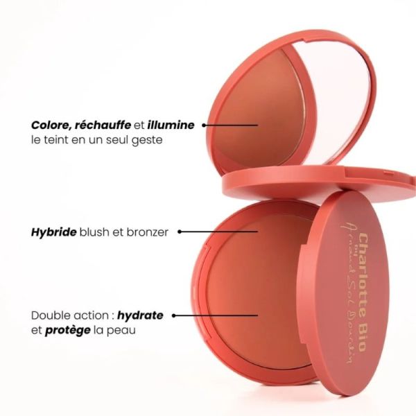 Charlotte Bio Le Filtre Blonzer 9,5 g by Arnaud Sol Dourdin - Poudre hybride blush et bronzer teinte universelle