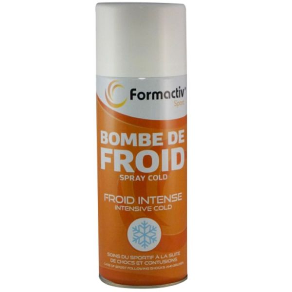 Formactiv Bombe de Froid - 400 ml - Froid immédiat pour soulager les traumatismes légers