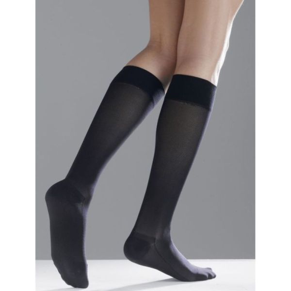 Thuasne Venoflex Kokoon Absolu Classe 3 Chaussettes de Contention Femme Noir - Normal - Taille 0