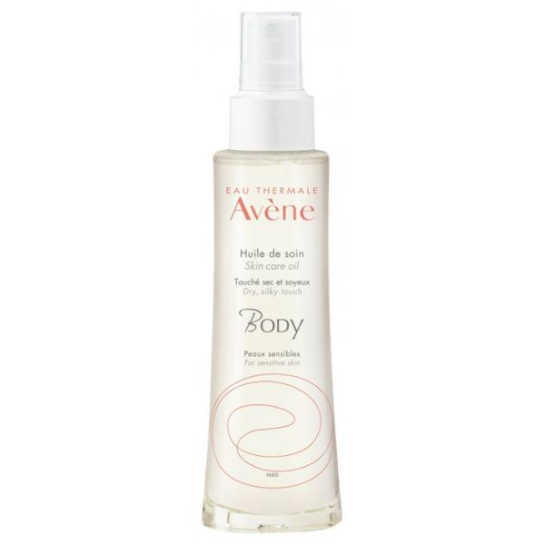 Avène Body Huile de Soin - 100 ml - Nutrition et éclat pour peau, visage et cheveux