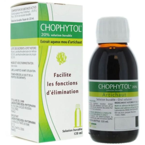 Mayoly Spindler Chophytol Solution Buvable - 120ml