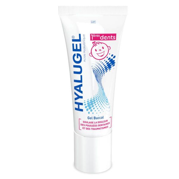 Hyalugel Gel Buccal 1ères Dents - 20ml - Soulage les poussées dentaires des nourrissons