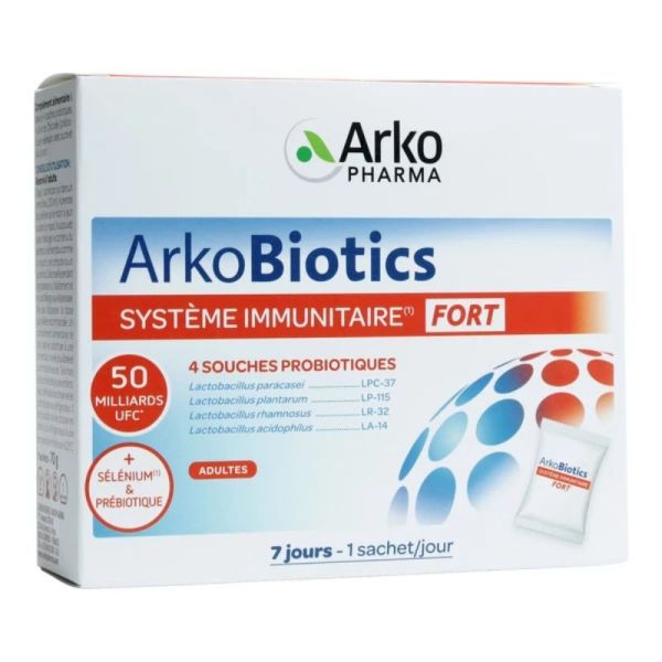 Arkopharma ArkoBiotics Système Immunitaire Fort - 7 Sachets