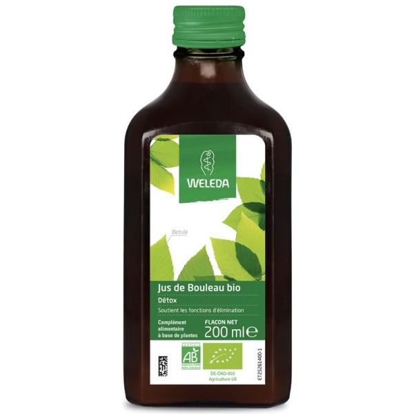 Weleda Jus de Bouleau Bio 200ml – Élimination et détox
