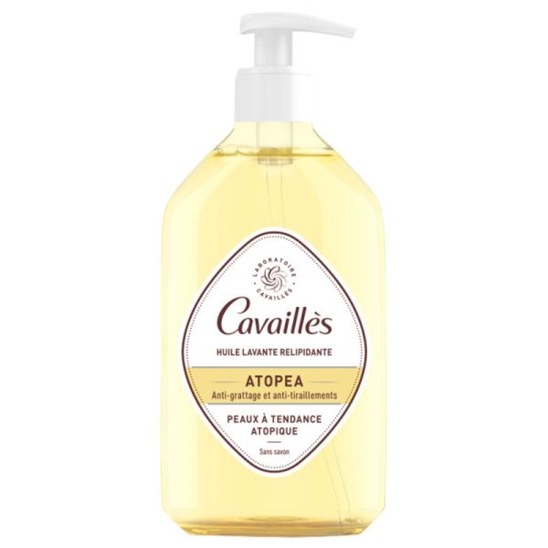 Cavaillès Huile Lavante Relipidante Atopea 1L – Relipidante et anti-démangeaisons