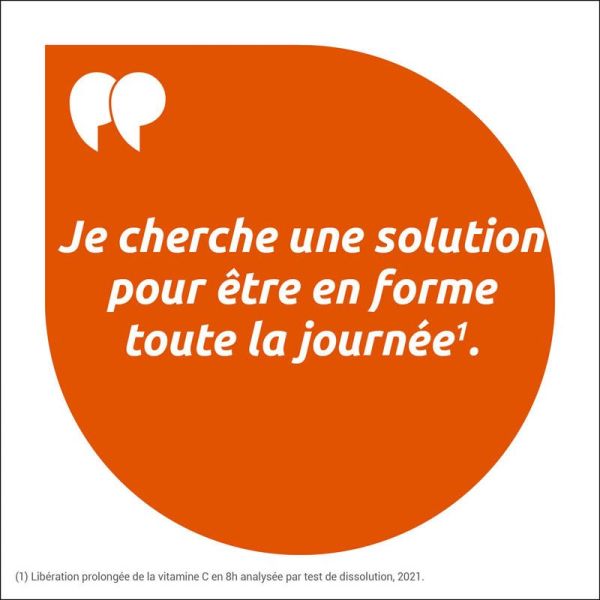 Vitascorbol 8 Heures 500 mg - 30 comprimés - Libération prolongée pour une vitalité durable