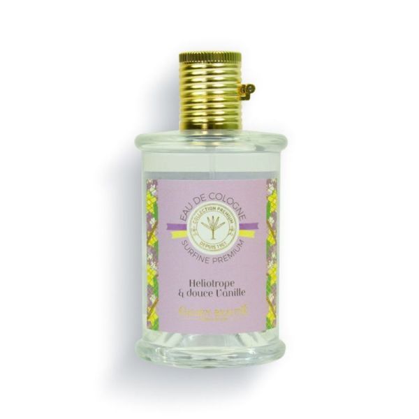 Claude Galien Eau de Cologne D'Après Nature Premium Héliotrope & Douce Vanille - Vaporisateur 100ml
