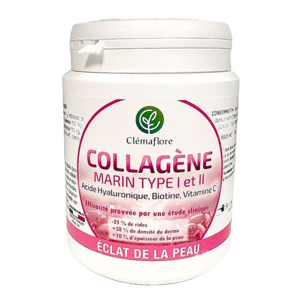 ADP Clémaflore Collagen Marin Type I Et II - Éclat De La Peau - Poudre 270g