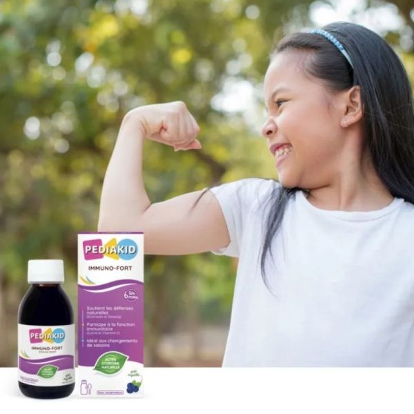 Pédiakid Sirop Immuno-Fort 125 ml – Soutien des défenses naturelles