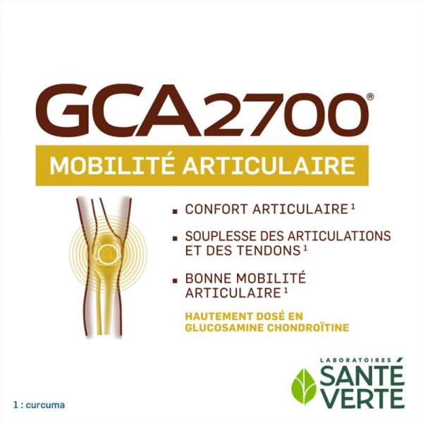 Santé Verte GCA 2700 - Mobilité Articulaire - 60 comprimés