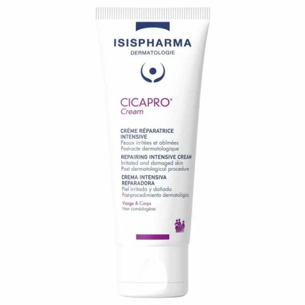 IsisPharma Cicapro Cream Crème Hydratante Réparatrice Peaux Irritées & Abimées - 40ml