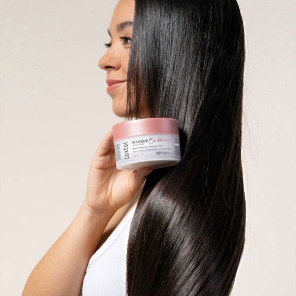 Luxéol Masque Brillance 200ml – Soin restructurant éclat miroir et douceur