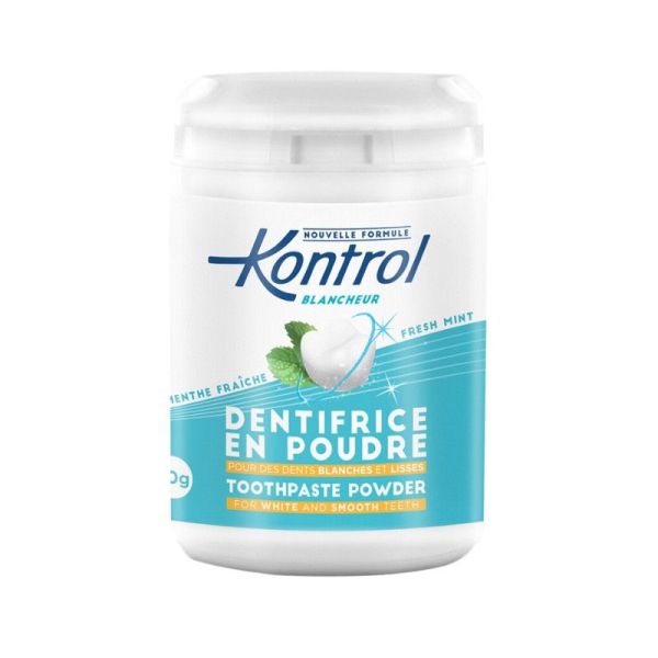 Kontrol Blancheur Poudre Dentifrice 30g