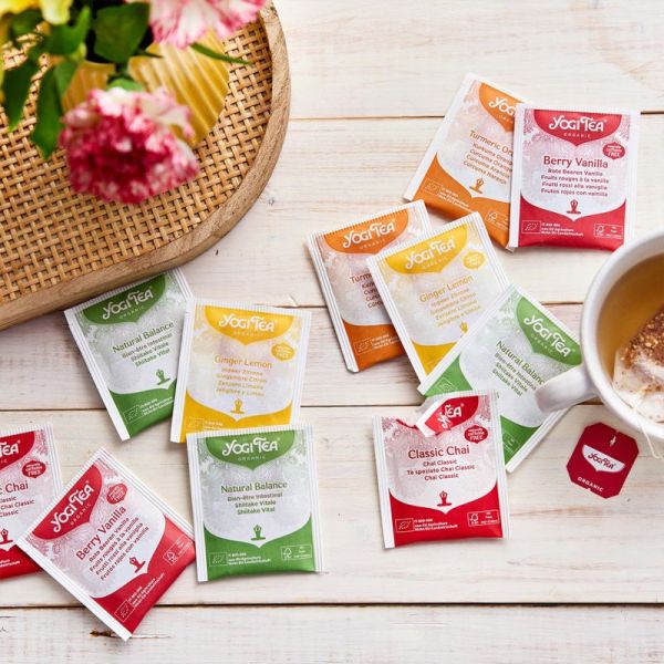 Yogi Tea Coffret Cadeau Sélection de Favoris Bio 30 sachets – Assortiment Bien-être
